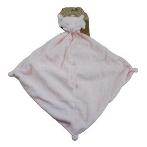 Angel Dear Elephant Pink Security Blanket Lovey Cuddle Baby Infant Girl Soft NWT